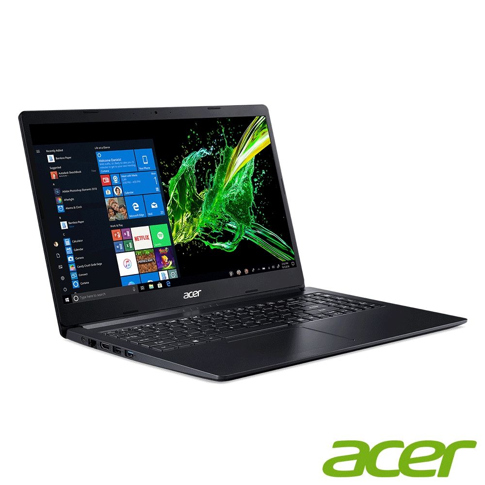Acer A315-34-C76J 15吋筆電(N4120/4G/256G SSD/Aspire 3/黑)文書筆電