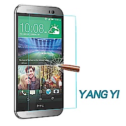 YANGYI揚邑 HTC M8 5吋 鋼化玻璃膜9H防爆抗刮防眩保護貼
