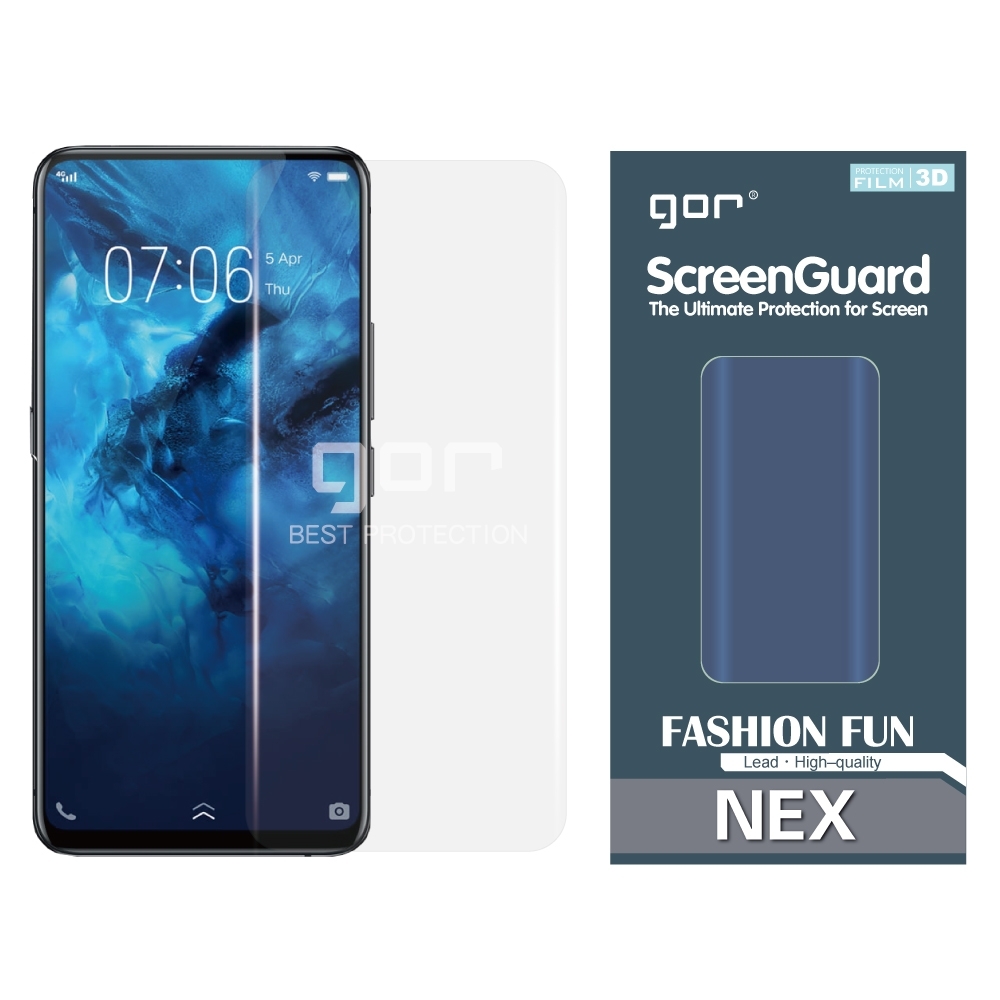 GOR VIVO NEX 滿版保護貼 vivo nex 透明保護貼 PET