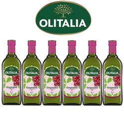 Olitalia奧利塔超值葡萄籽油禮盒組(1000mlx6瓶)