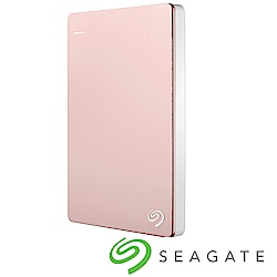Seagate Backup Plus Silm 2TB 2.5吋行動碟-玫瑰金