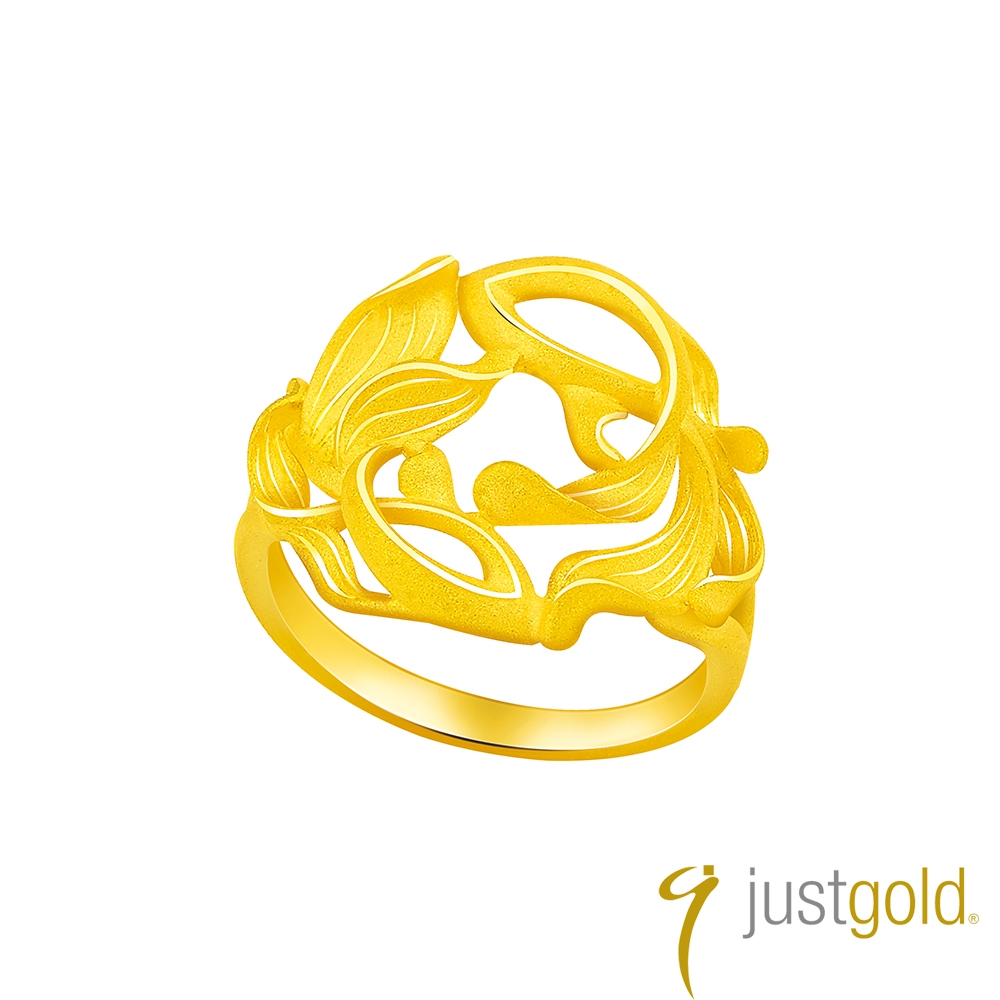 【Just Gold 鎮金店】追尋系列 純金戒指