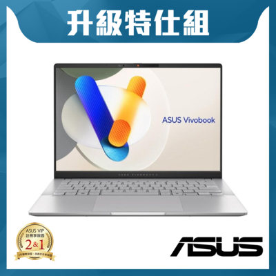 ASUS M5406NA 14吋特仕筆電 (R5-7535HS/16G/1T/Vivobook S 14 OLED/酷玩銀)