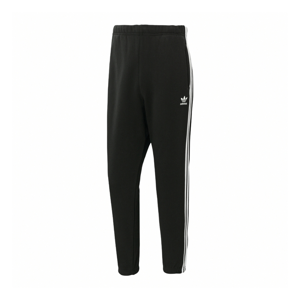 Adidas 休閒長褲 3 Stripes Pants 男款 黑 基本款 鬆緊 抽繩 縮口 三線 愛迪達 HH9430