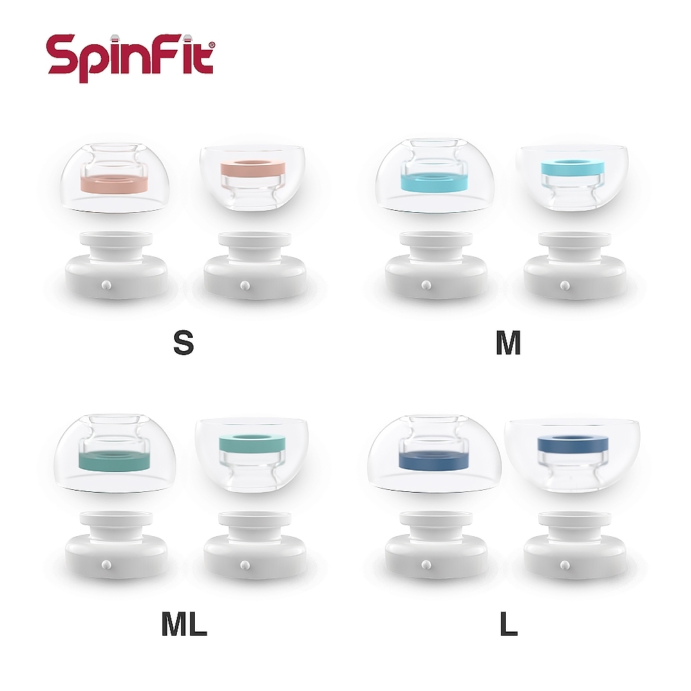 【SpinFit】CP1025 AirPods Pro 專用矽膠耳塞(兩卡組)