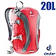 【德國 Deuter】Speed Lite 20L 輕量級透氣登山健行背包_紅/深紅 product thumbnail 1