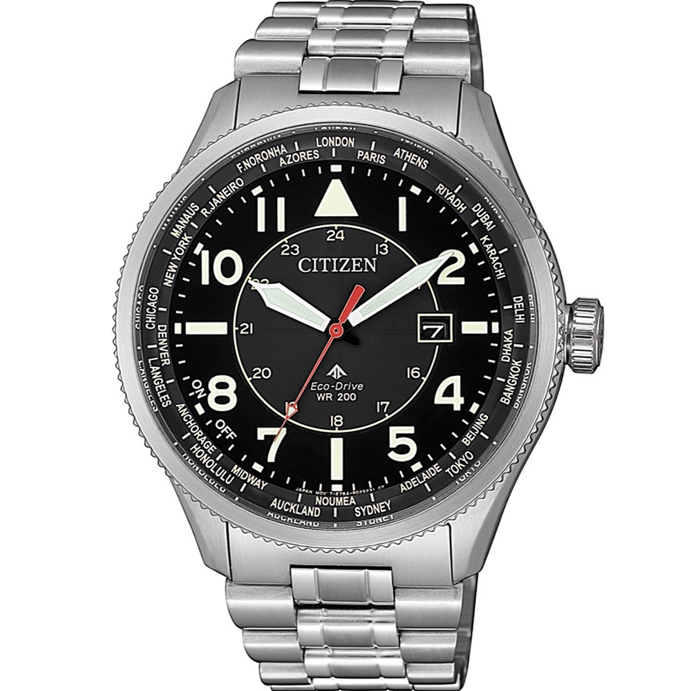 CITIZEN PROMASTER 極地探險 簡易指南光動能男錶(BX1010-53E)