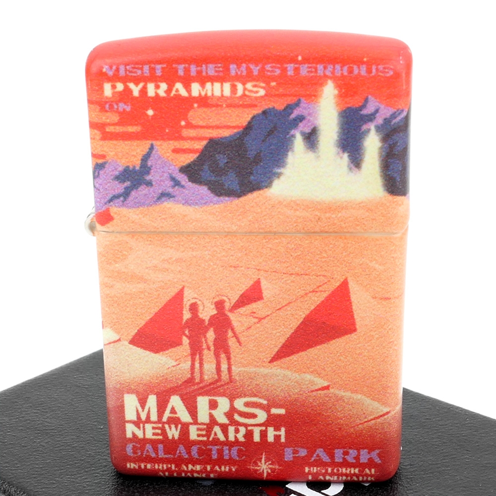 ZIPPO 美系~Mars-火星圖案-540色彩印工法打火機