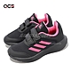 adidas 童鞋 Tensaur Run 2.0 CF K 中童 黑 粉 魔鬼氈 運動鞋 小朋友 愛迪達 IF0366 product thumbnail 1