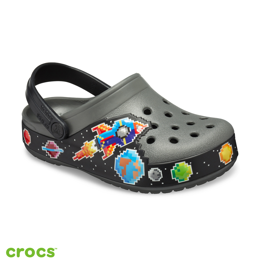 Crocs 卡駱馳 (童鞋) 趣味學院銀河小克駱格 205951-0DA