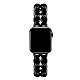 【原廠代用】Apple Watch小香風金屬皮革錶帶(多色可選) product thumbnail 3