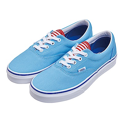 (女)VANS Era 素面休閒鞋*淺藍