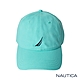 Nautica 時尚品牌LOGO刺繡休閒帽-藍綠色 product thumbnail 1