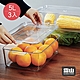 日本霜山 廚房冰箱PET蔬果生鮮收納盒(附蓋)-5L-3入 product thumbnail 1