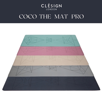 【Clesign】COCO Pro Yoga Mat 瑜珈墊 4.5mm - 多色可選 (椰子殼纖維添加)