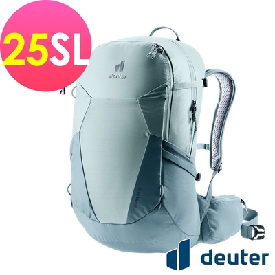 【deuter 德國】 FUTURA 25SL透氣網架背包3400221水藍/登山包/健行包/戶外休閒包*