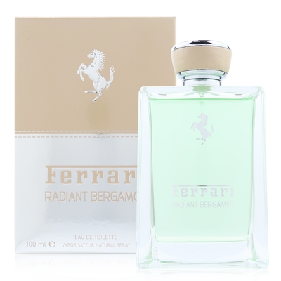 FERRARI 法拉利 RADIANT BERGAMOT 菁萃佛手柑男性淡香水 100ML (平行輸入)