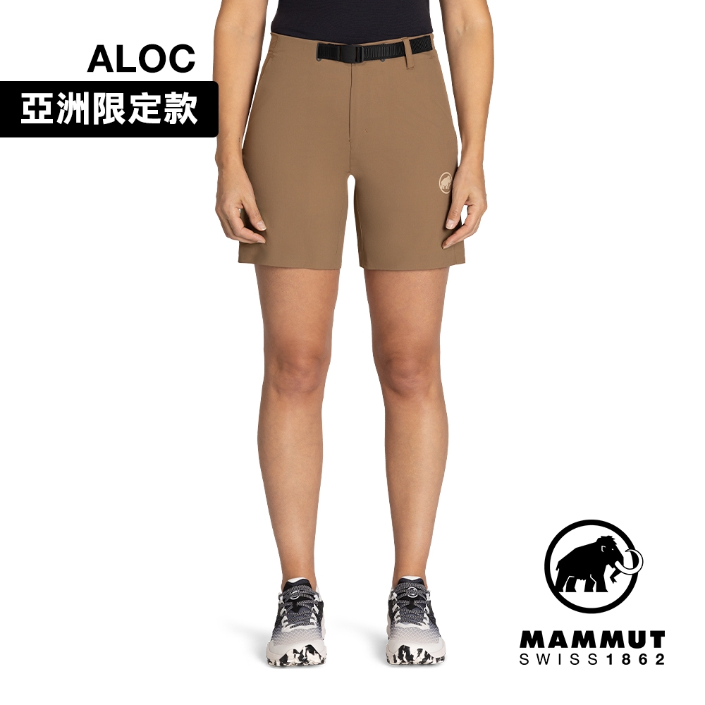 Mammut長毛象Trekkers 3.0 Shorts AF W 健行防潑水短褲深沙褐女款