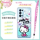 【Hello Kitty】OPPO Reno6 Pro 5G 氣墊空壓手機殼(贈送手機吊繩) product thumbnail 1