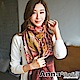 AnnaSofia 絲羽璇暈染 拷克邊韓國棉圍巾披肩(紅色) product thumbnail 1