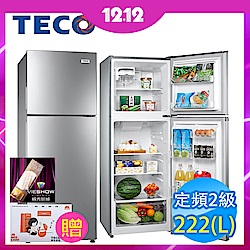 TECO東元 222L 2級定頻2門電冰箱 R2302N