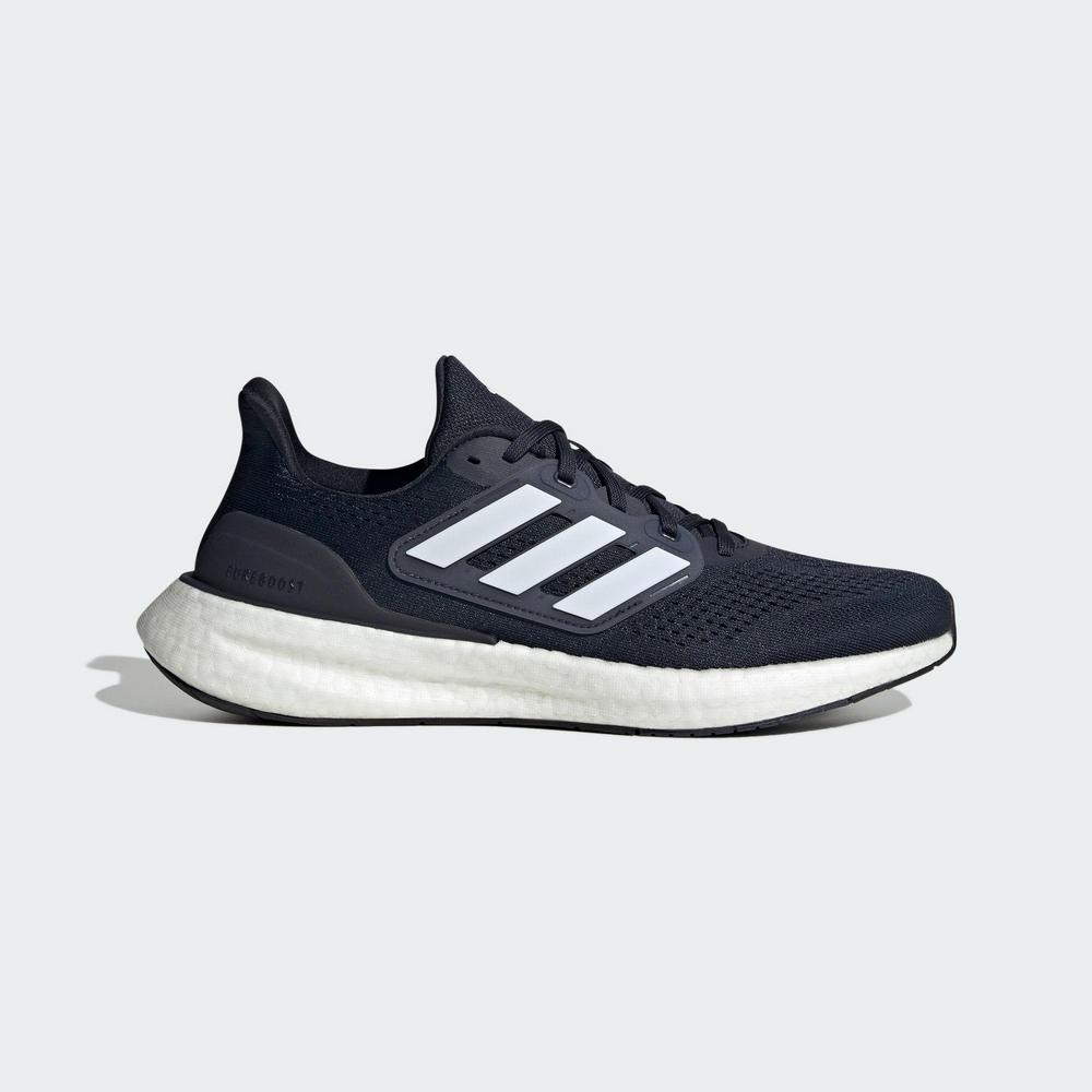 ADIDAS PUREBOOST 23 男慢跑鞋-黑白-IF2373