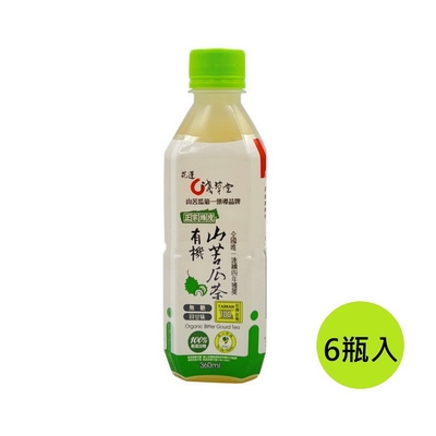 【淺草堂】有機山苦瓜茶360毫升x6瓶