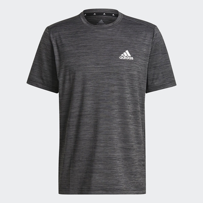 ADIDAS 上衣 運動 健身 慢跑 短袖上衣 男款 灰 GM2074 M HT EL TEE