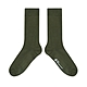 WARX除臭襪 薄款素色高筒襪-橄欖綠 product thumbnail 2