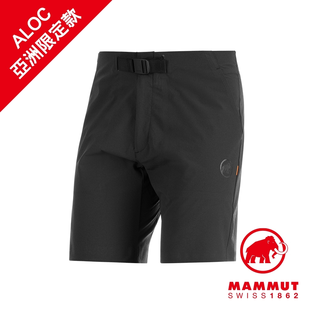 Mammut 長毛象】Trekkers 2.0 Shorts AF Men 防潑水快乾健行短褲黑色男