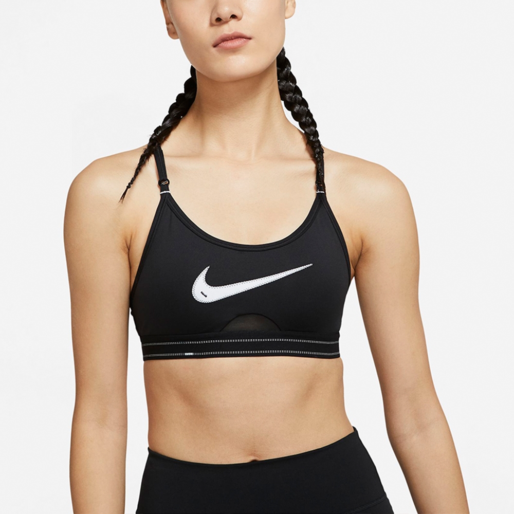 NIKE 耐吉 運動內衣 輕度支撐 女款 黑 DM0575-010 AS W NSW DF INDY SWSH GX BRA