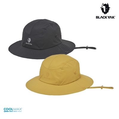 BLACKYAK AWC防水圓盤帽(黃色/黑色)| IU代言品牌 圓盤帽 遮陽帽 運動配件 防水 |BYDB1NAH03