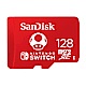 [時時樂限定]SanDisk Nintendo Switch microSD U3 128GB 任天堂卡 記憶卡(公司貨) product thumbnail 1