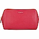 FURLA Elettra 防刮牛皮萬用化妝包(寶石紅) product thumbnail 1