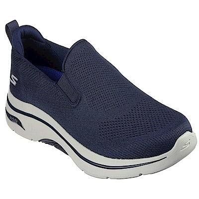 Skechers Go Walk Arch Fit 2.0 [216518NVY] 男 健走鞋 休閒 穩定 支撐 深藍