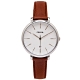 FOSSIL 文青優雅風的皮革女性手錶(ES4368)-白面X咖啡色/36mm product thumbnail 1