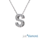 Just Diamond Love Words系列18K金鑽石墜子-S product thumbnail 1