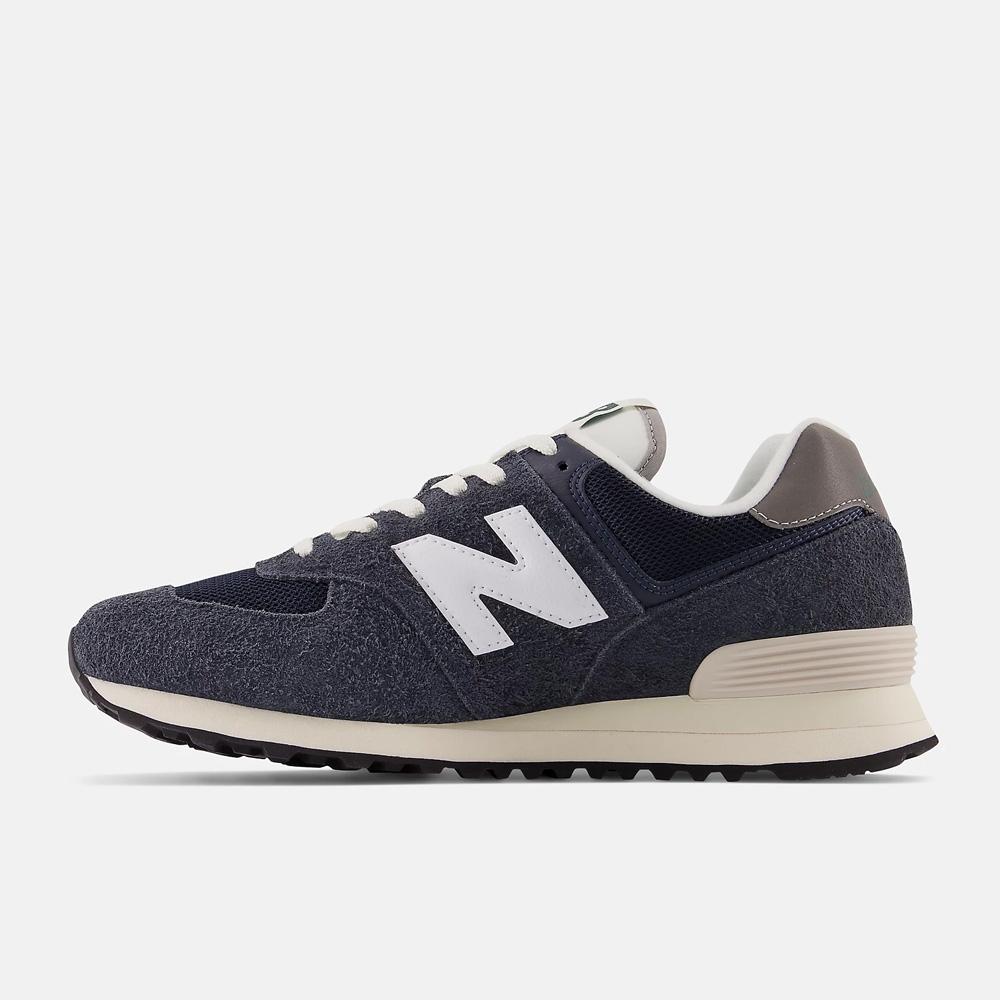 New Balance 574 系列 復古 男女休閒鞋-藍-U574RH2-D