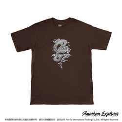 American Explorer 美國探險家 印花T恤(客製商品無法退換) 圓領 美國棉 圖案 T-Shirt 獨家設計款 棉質 短袖 (祥龍)