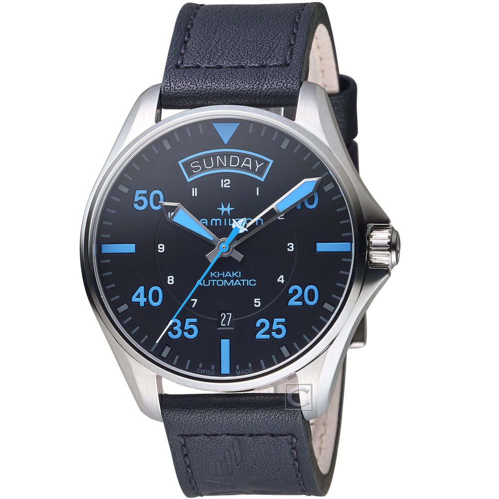Hamilton漢米爾頓卡其航空系列Air Zermatt機械手錶(H64625731)