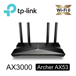 TP-Link Archer AX53 AX3000 Gigabit 雙頻 OneMesh WiFi 6 無線網路分享路由器（Wi-Fi 6分享器)