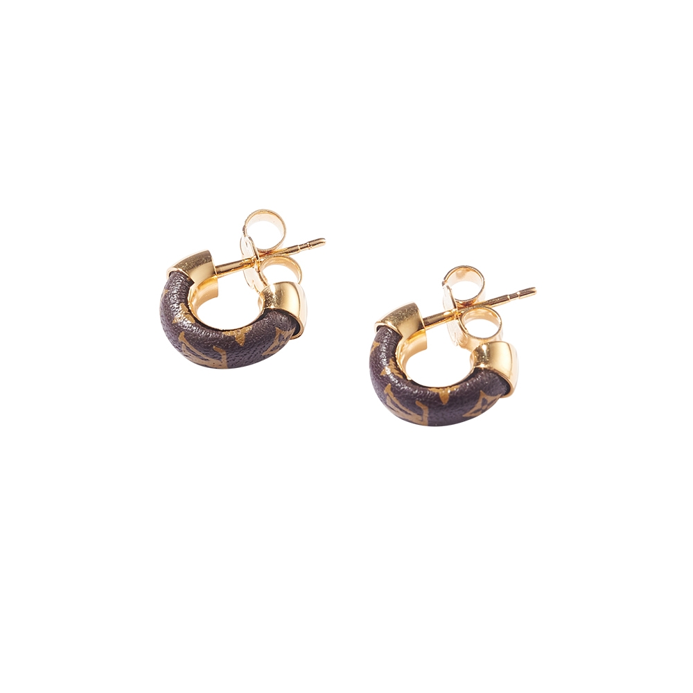 LOUIS VUITTON Earrings /BRW / Bookle Dreille Mini Hoop Wild lv