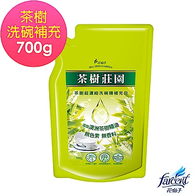 茶樹莊園 茶樹超濃縮洗碗精補充包 700g