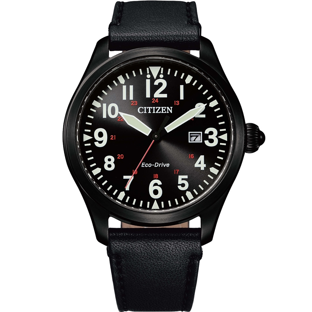 CITIZEN 飛行者光動能男錶(BM6835-23E)42mm