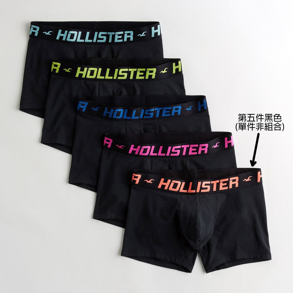 Hollister Co. HCO Hollister 男性內褲 單件 黑色 2286