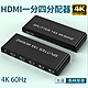 HDMI一進四出 一分四4K/60Hz真4K分配器 product thumbnail 1