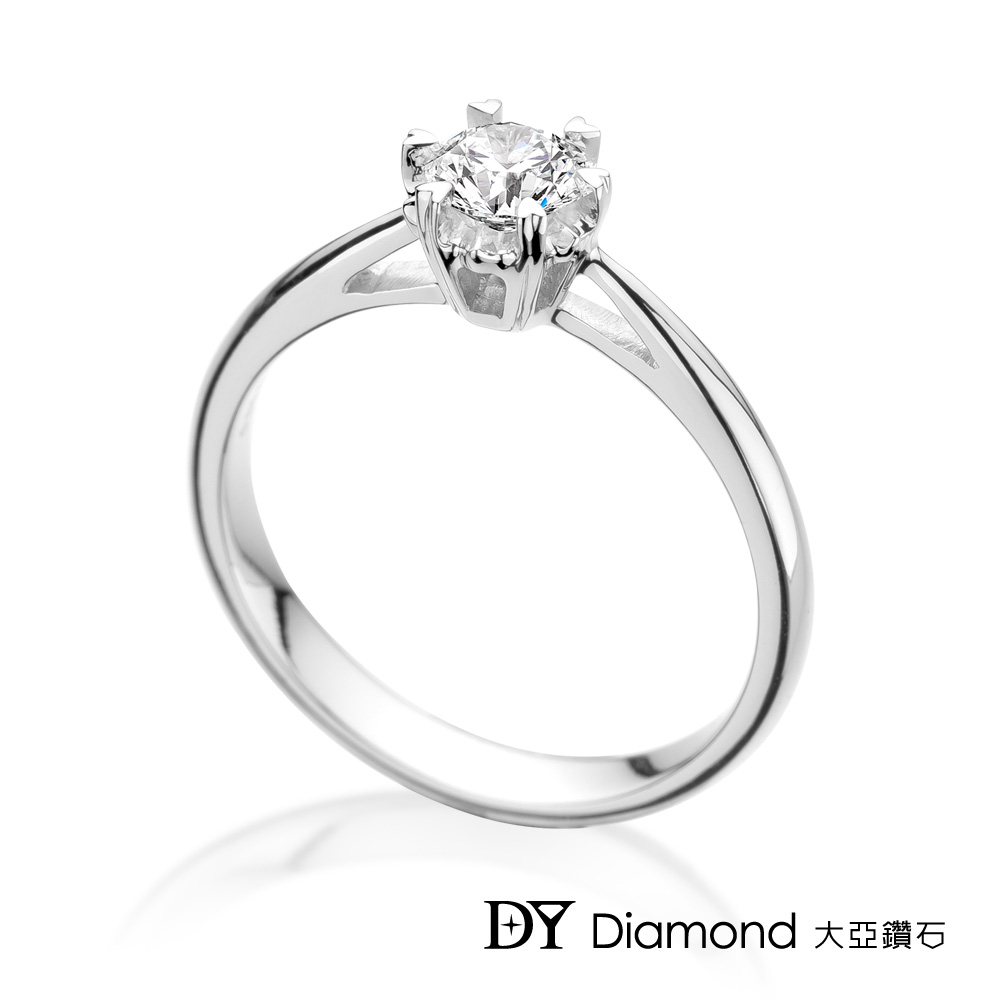 DY Diamond 大亞鑽石 18K金 0.20克拉  求婚鑽戒