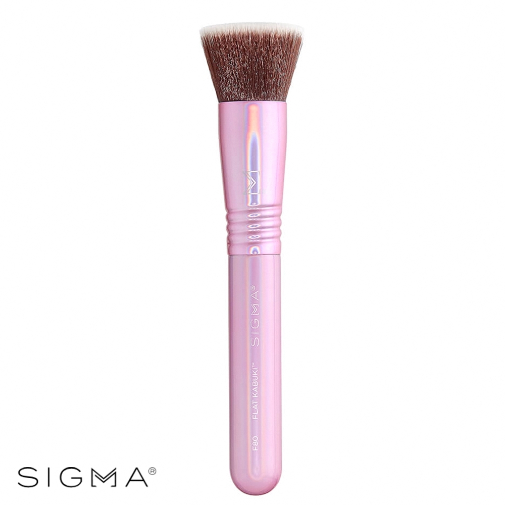 Sigma F80-平角粉底底妝刷 #炫光粉  Flat Kabuki Brush #Pink