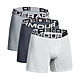 Under Armour 內褲 Charged 藍 白 透氣 快乾 男款 啞光Logo 3入裝 UA 1363617465 product thumbnail 1