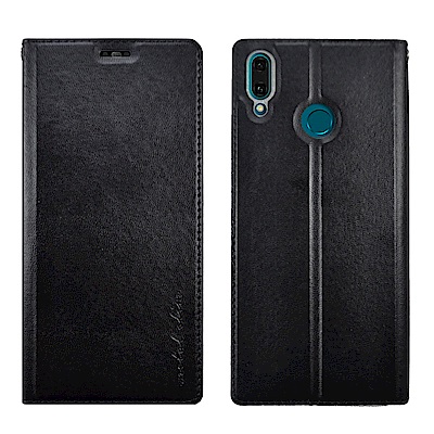 Metal-Slim HUAWEI Y9 2019 高仿小牛皮TPU皮套